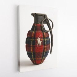 Ralph Lauren Fashion Inspired Grenade Wall Art   